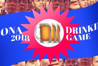 We made a SONA 2018 drinking game