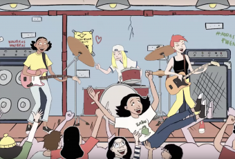 Grrrl Gang’s visual for “Dream Grrrl” captures youthful music, culture