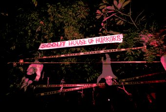 We captured all the ghouls and ghosts of House of Horrors on cam