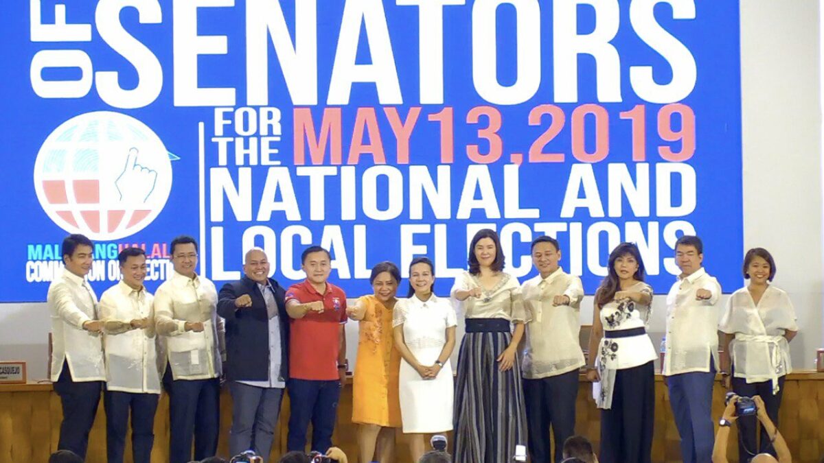 Nancy Binay and Grace Poe skipping the Duterte “fist bump” is a mood -  Scout Magazine