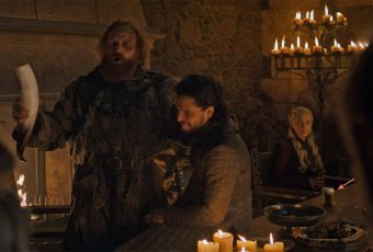 Uh, there’s a coffee cup in a Game of Thrones scene