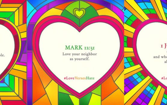 #LoveVersesHate uses the Bible to spread love to the LGBTQ+ community