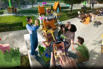 We can now live in Minecraft through their AR game