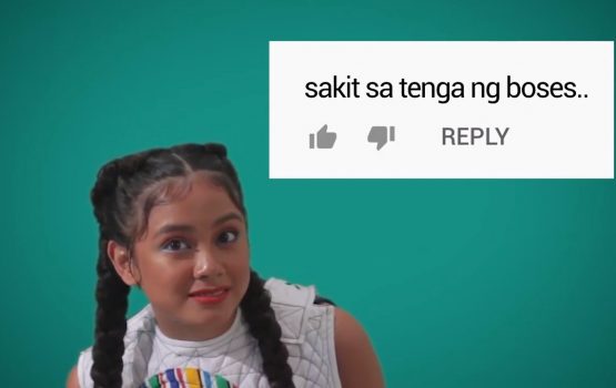 Listen to Ylona Garcia sing hate comments like a real G