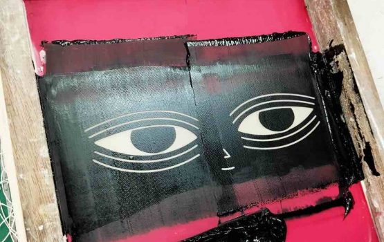 Get your items infested by Garapata with live silk screening at Art In The Park 2020