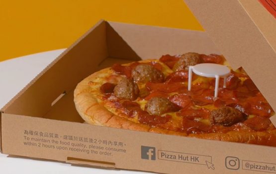 Those ‘tiny tables on pizza’ are now life-sized thanks to IKEA x Pizza Hut