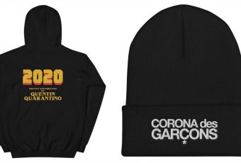 We want to cop these Corona des Garçons clothes for a cause