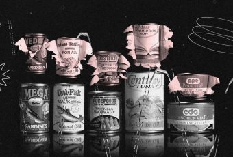 This art student transformed canned goods into protest statements