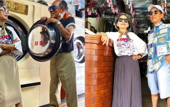 Stylish elderly couple proves that fashion knows no age