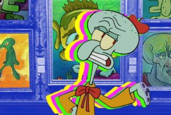 Do Squidward’s artworks hold up to SCOUT designers’ standards?