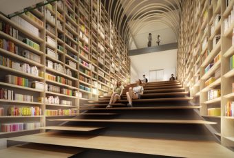 College kids in Japan can hang out at this Haruki Murakami library soon