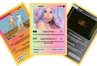 This site makes Pokécards based on your listening history