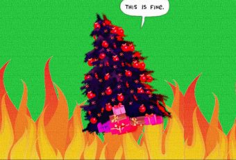 2020 X-mas mood: Mall Christmas tree burns ft. “Jingle Bells”