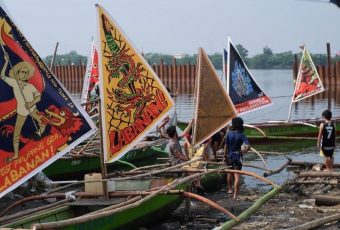 This floating art exhibit is all about fisherfolk rights 