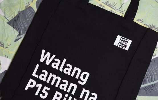 This tote bag is not for guilty PhilHealth execs