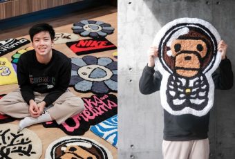 The next streetwear trend? Rugs. Just ask this 14-year-old artist