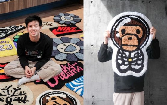 The next streetwear trend? Rugs. Just ask this 14-year-old artist