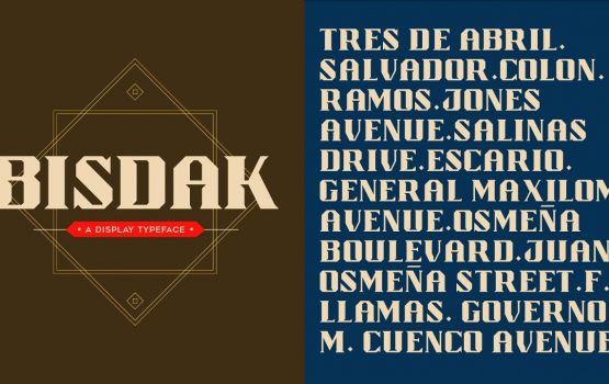 ‘Bisdak’ takes Cebu City’s culture in font form