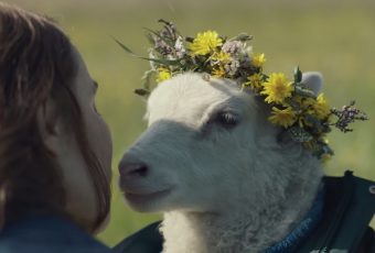 Watch a couple raise a half-lamb kid in A24’s ‘Lamb’ trailer