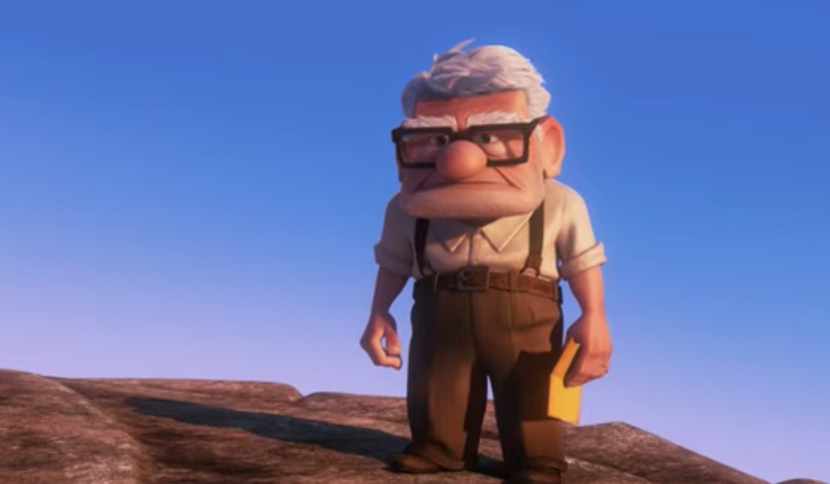 Carl from Up goes on first date since wife's death in emotional